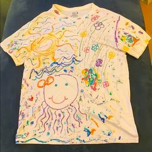 ✨B2G2✨ Fun Painted Crafty Octopus T-Shirt